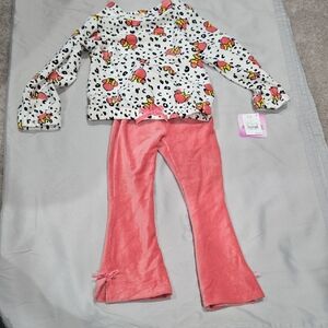 Disney Jr. Minnie Mouse and Pink Pants Set - 4T Girls
